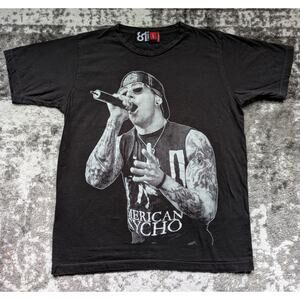 Vintage Avenged Sevenfold T-Shirt By 81Times M. Shadows, American Psycho - Large